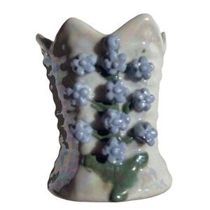 Vintage Elfinware Luster Porcelain Toothpick or Small Vase